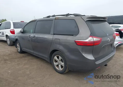 2015 Toyota Sienna Le 8 Passenger from USA, damaged, VIN 5TDKK3DC9FS686635